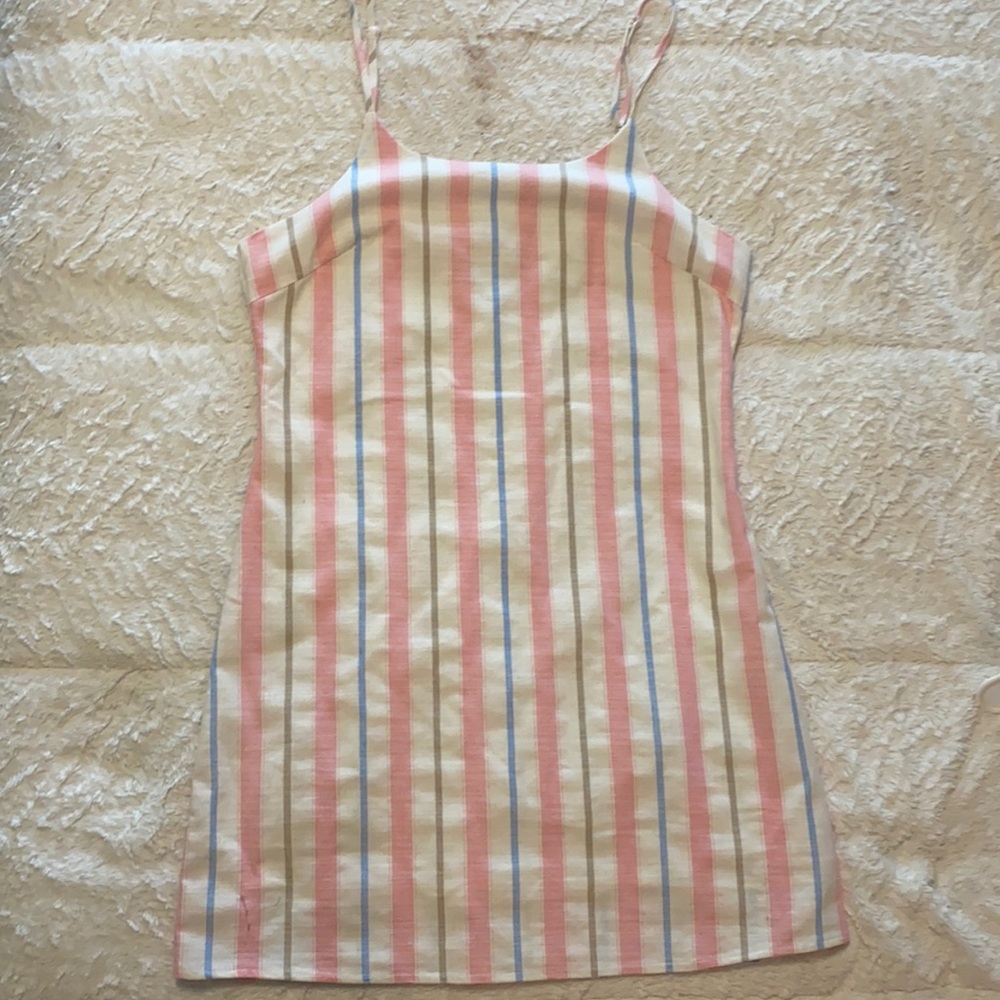 Stripped Mini Dress